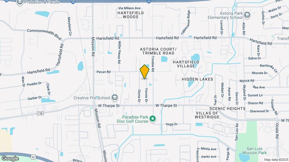 2018 Fannie Dr Map and Location Details