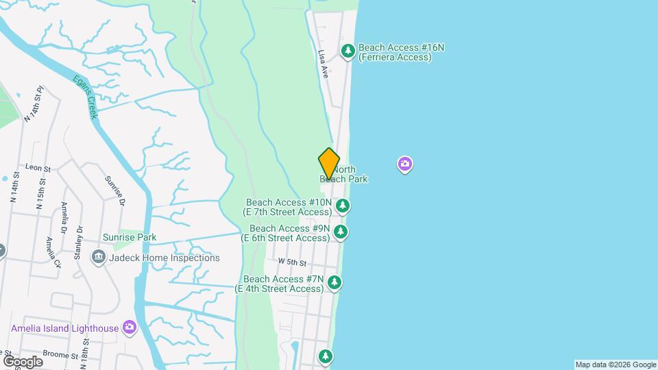 1133 N Fletcher Ave Map and Location Details