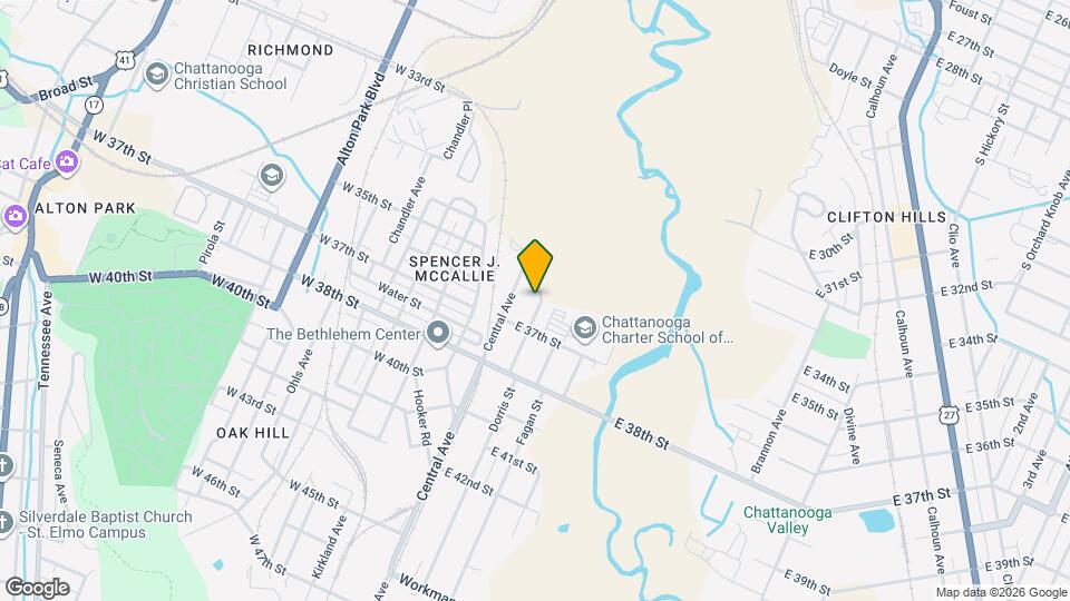 3603 Dorris St Map and Location Details