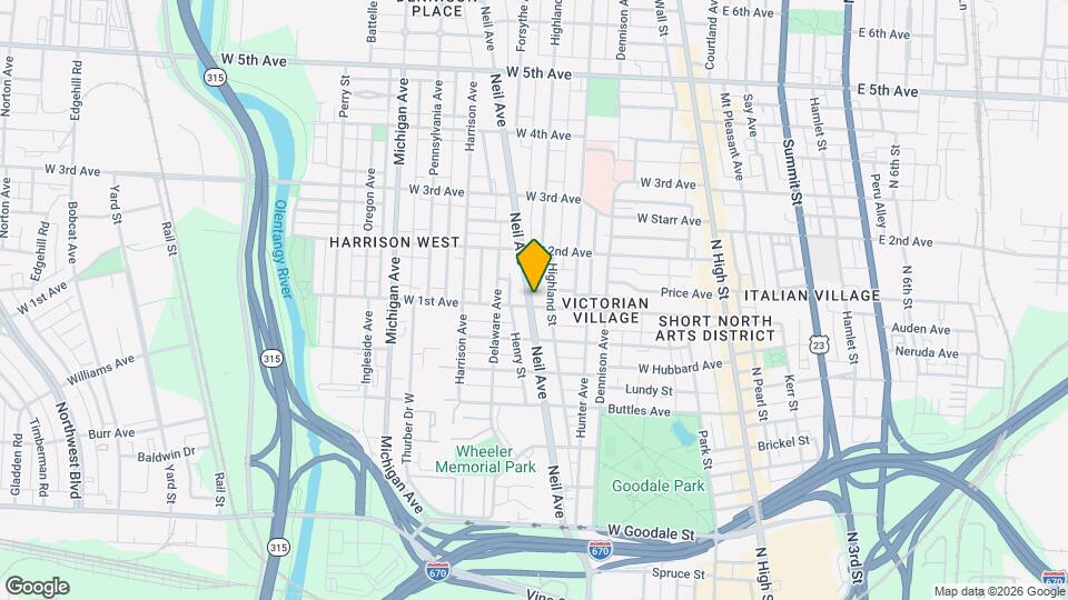 934 Neil Ave, Unit 934 Mapa y Detalles de la Ubicación