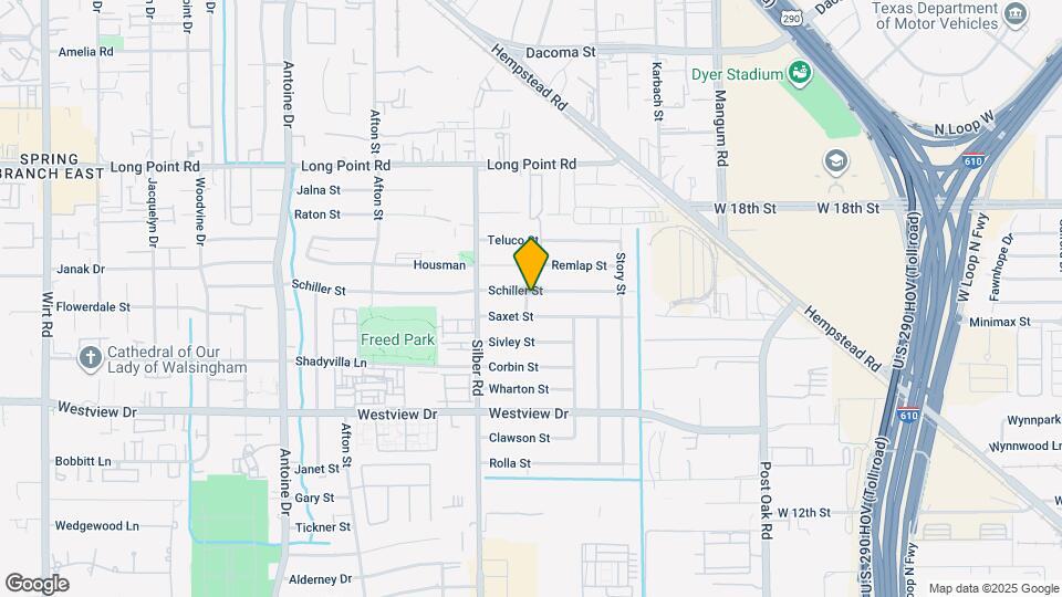 6529 Schiller St Map and Location Details