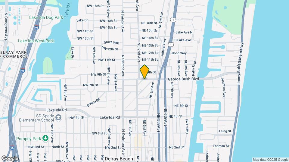 230 Palm Ct Mapa y Detalles de la Ubicación