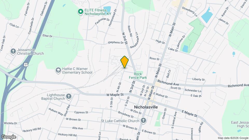 136 N 4th St Map and Location Details