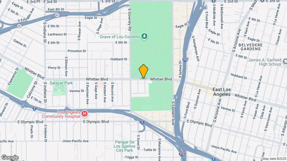 4252 Whittier Blvd Map and Location Details