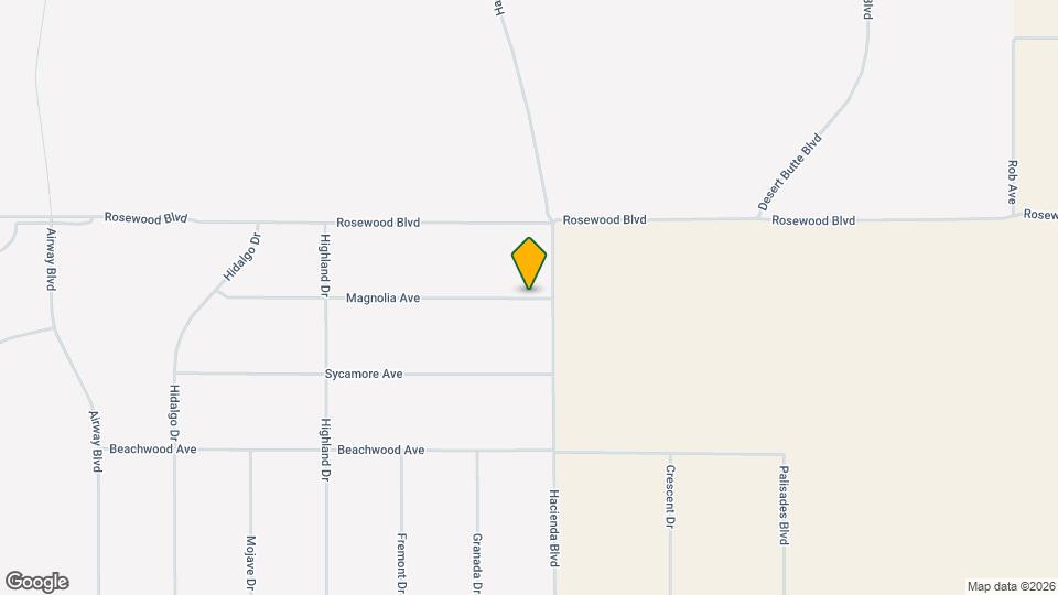 9875 Magnolia Ave Map and Location Details