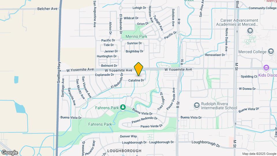 1239 Catalina Dr Map and Location Details