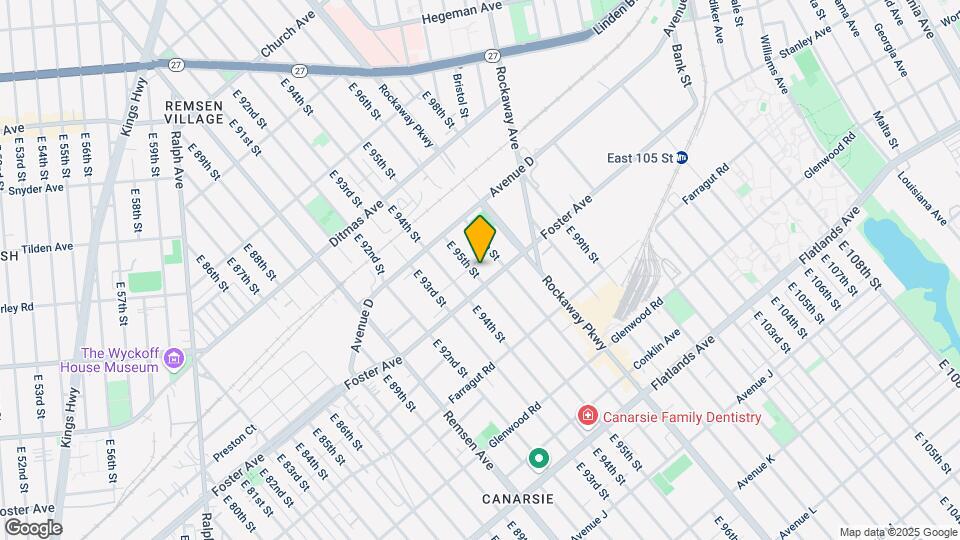 901 E 95th St Mapa y Detalles de la Ubicación