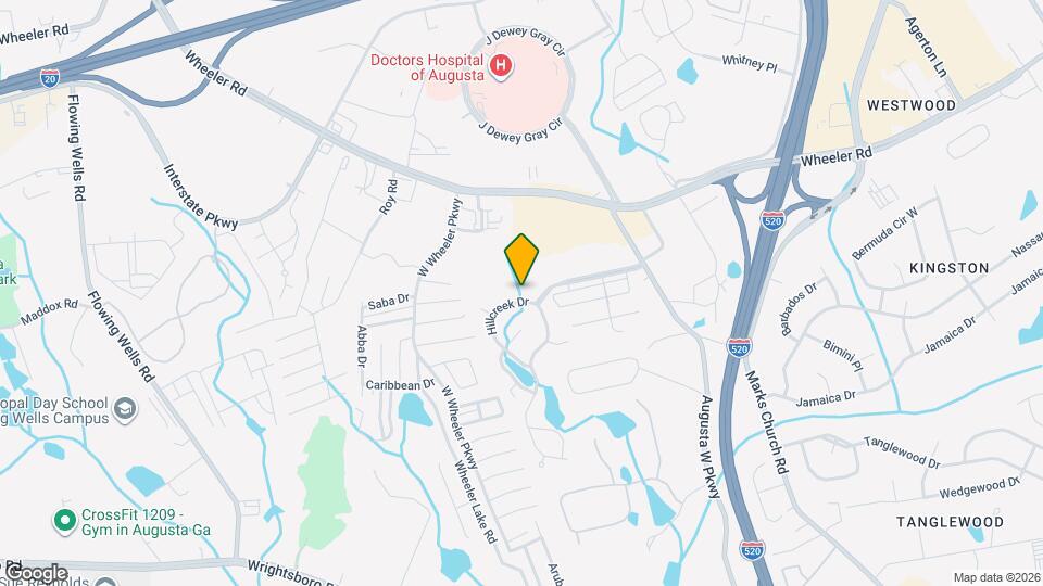 2937 Hillcreek Dr Map and Location Details