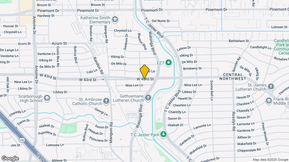 4413 W 43rd St Map and Location Details