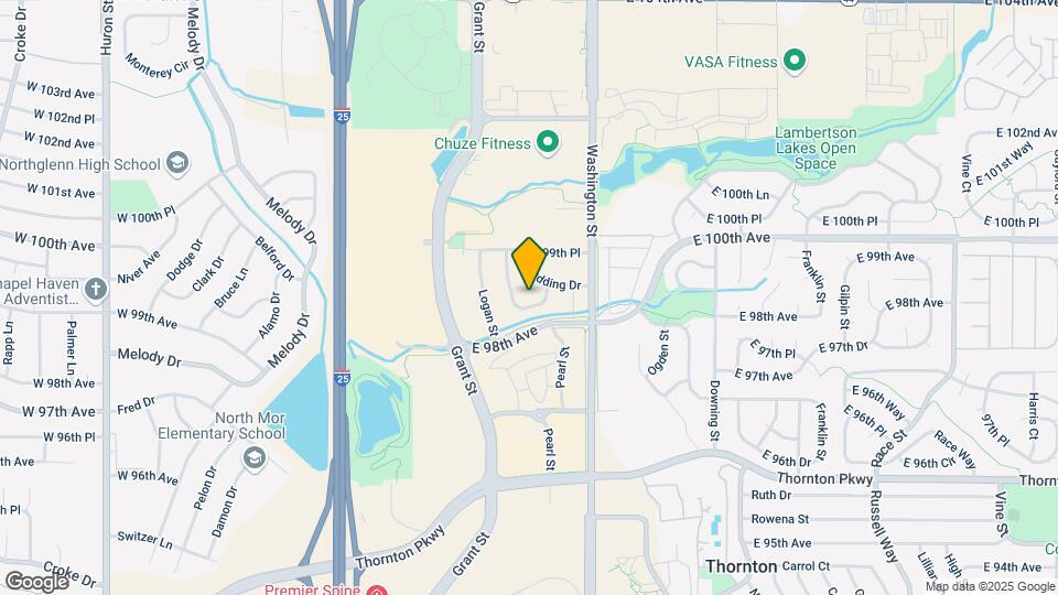 9864 Pennsylvania Dr Map and Location Details