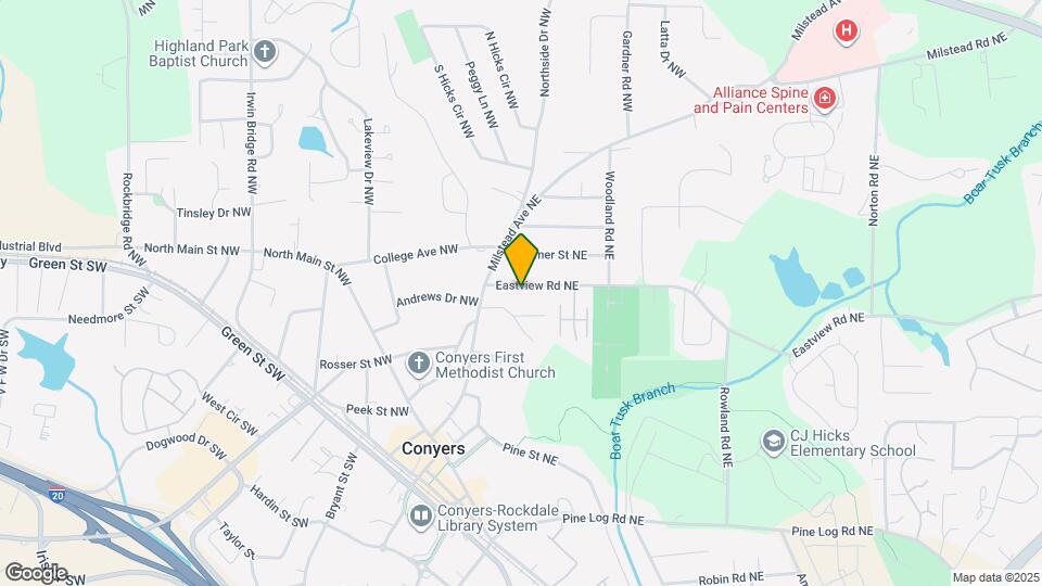 1015 Eastview Rd NE Mapa y Detalles de la Ubicación