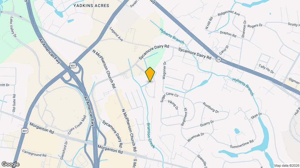 2409 Thorngrove Ct Map and Location Details