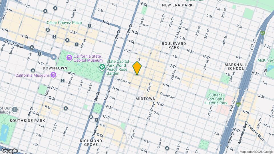 1818 L St, Unit 706 Map and Location Details