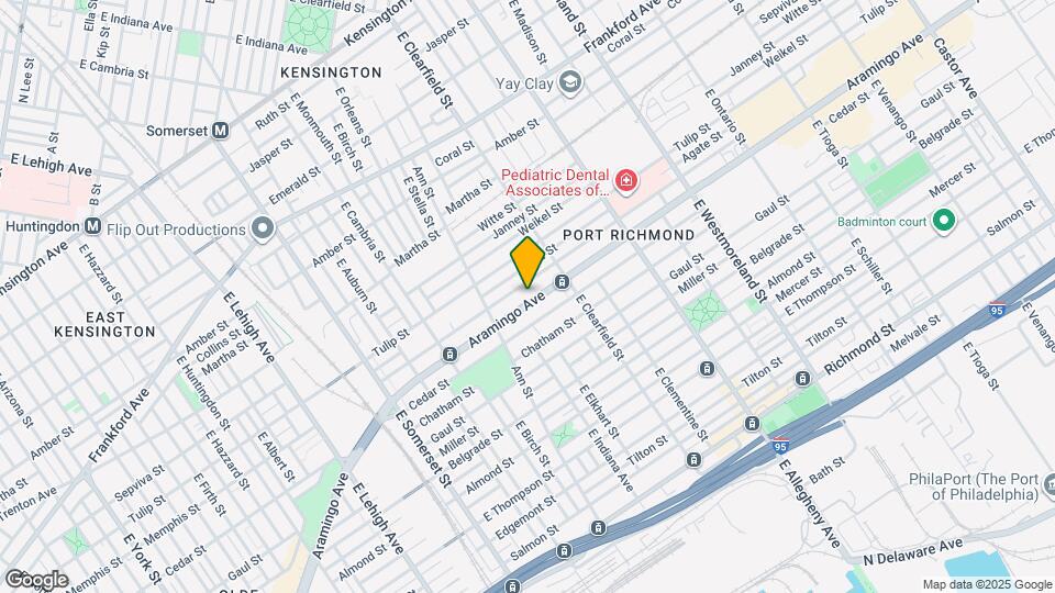 3052 Aramingo Ave Map and Location Details