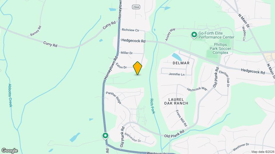 808 Falls Grove Trl Map and Location Details