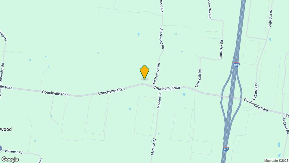 1116 Couchville Pike Map and Location Details