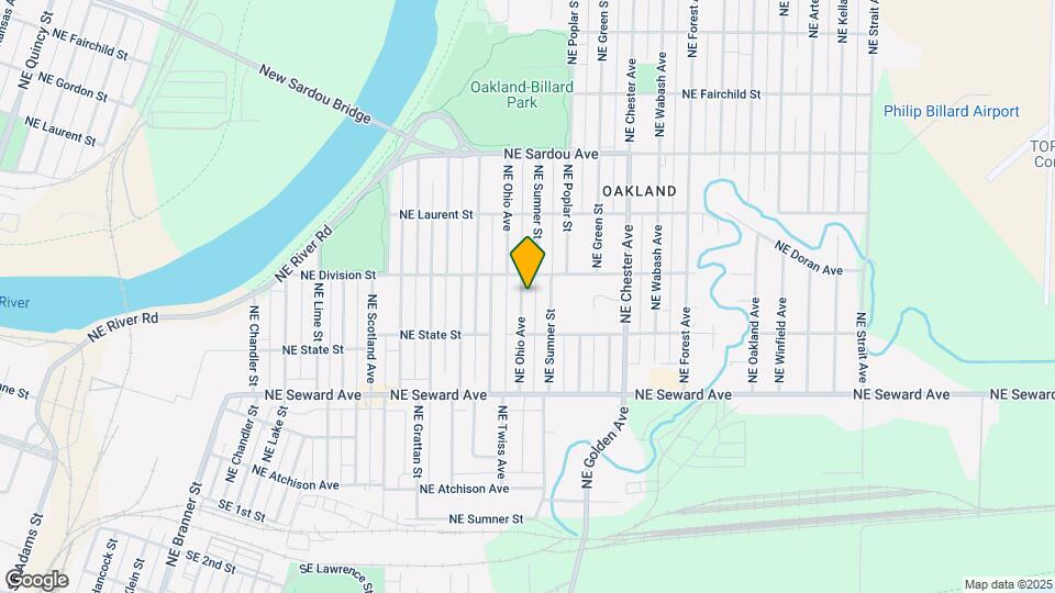 528 NE Ohio Ave Map and Location Details