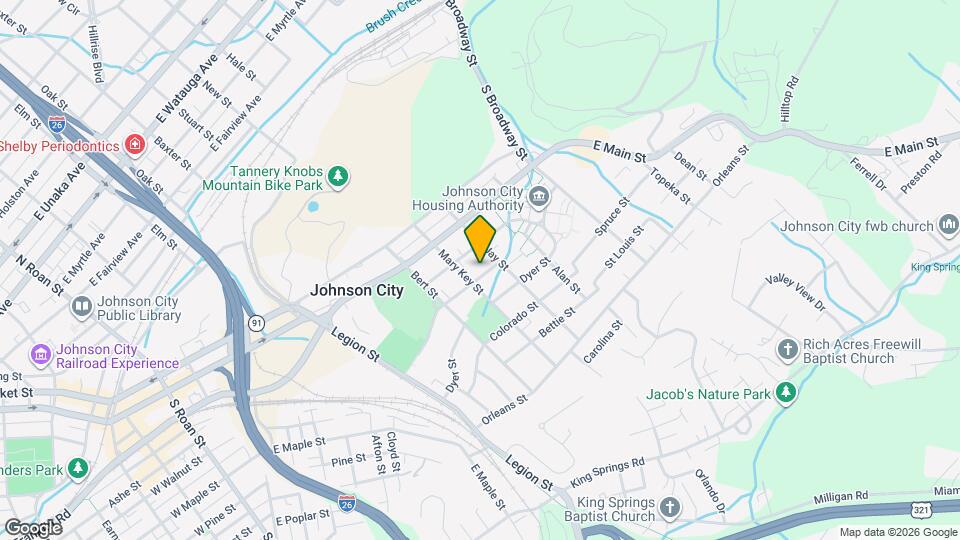 607 Cranberry St Map and Location Details