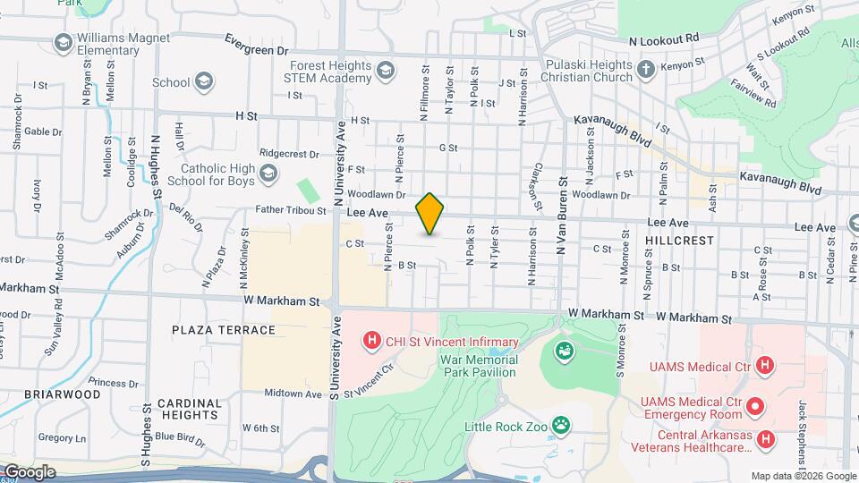 5608 C St Mapa y Detalles de la Ubicación