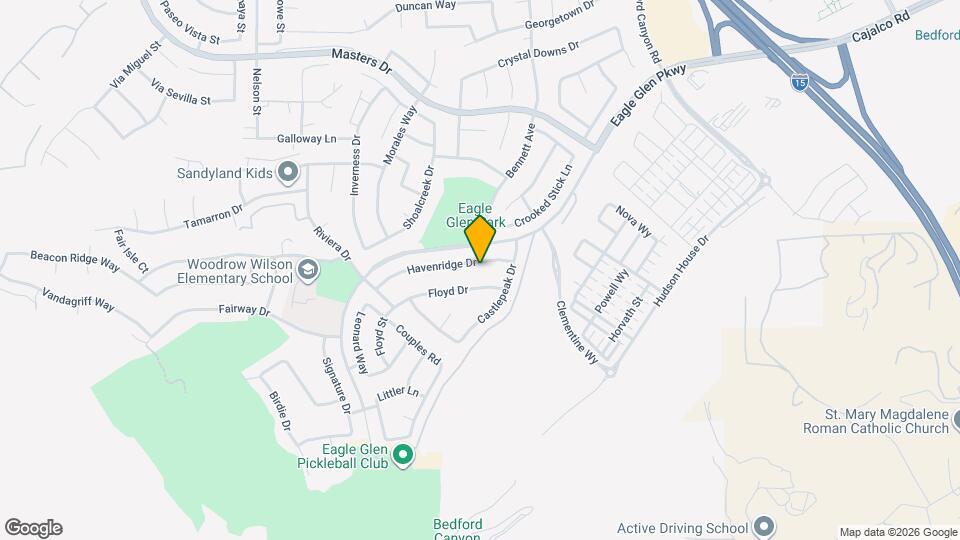 4206 Havenridge Dr Map and Location Details