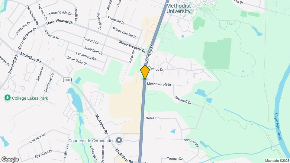 College Arms Guest Inn Map and Location Details