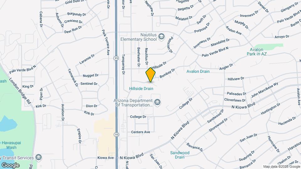 1265 Bombay Cir Map and Location Details