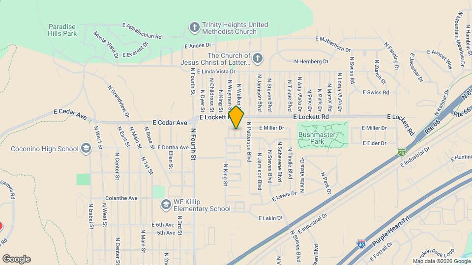 3126 N Connor St Map and Location Details
