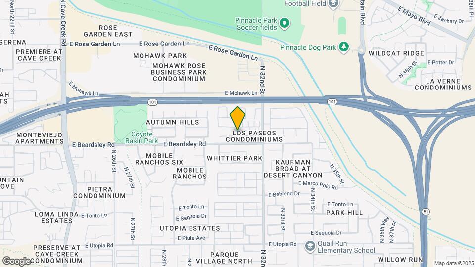 20221 N 31st St Map and Location Details