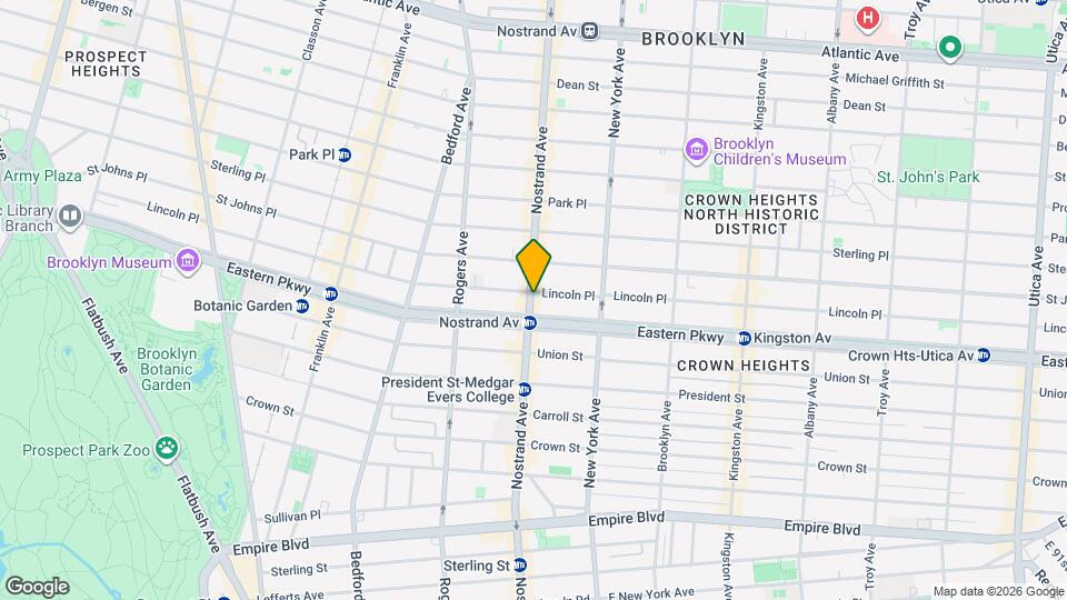 785 Nostrand Ave Map and Location Details