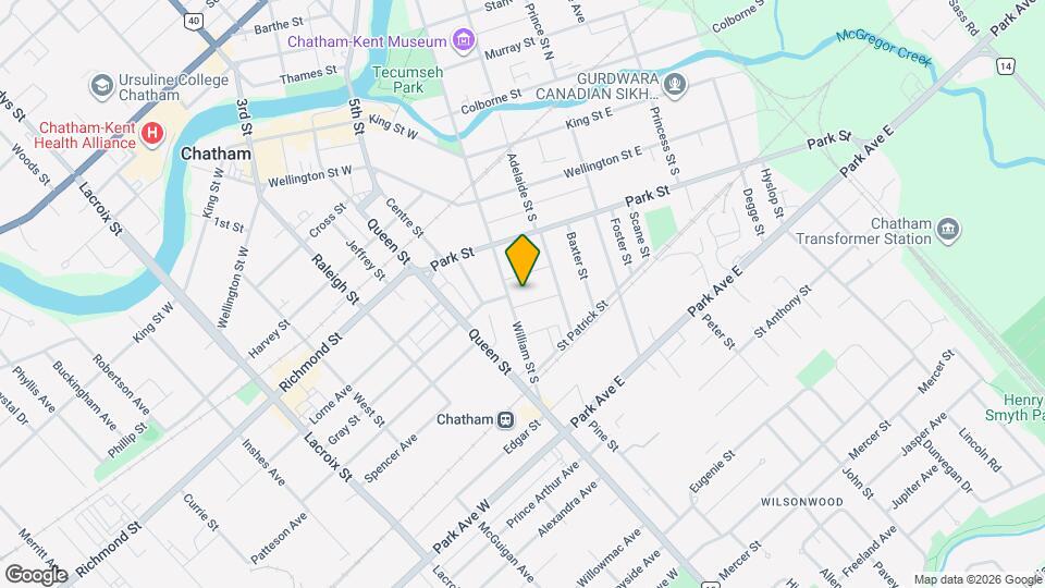 15 Witherspoon St Map and Location Details