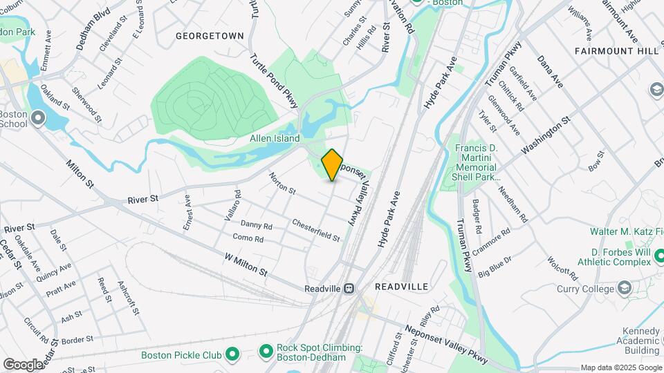 79 Readville St Map and Location Details