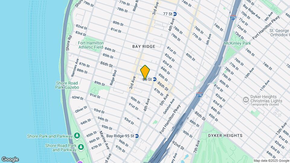 349 87th St Map and Location Details