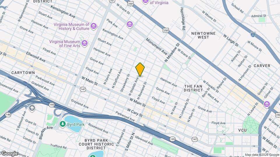 2116 Grove Ave Map and Location Details