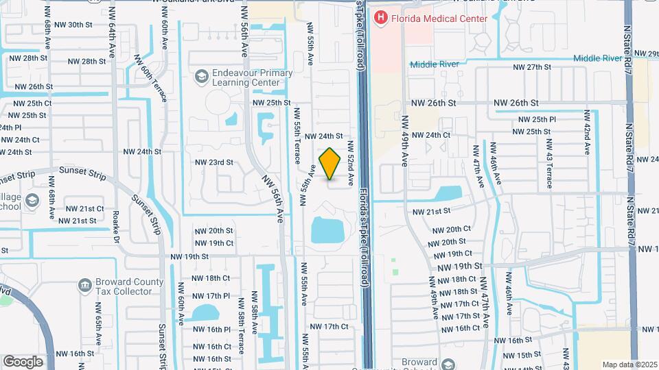 5325 NW 21st Ct Mapa y Detalles de la Ubicación