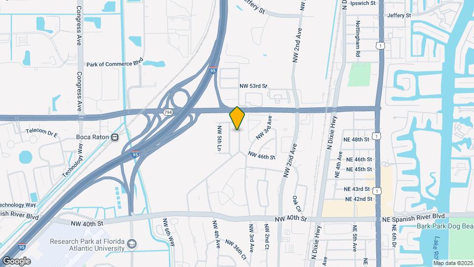 4899 NW 5th Ave Mapa y Detalles de la Ubicación