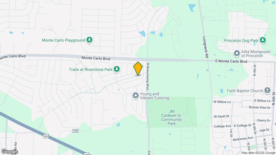 806 Amber St Map and Location Details