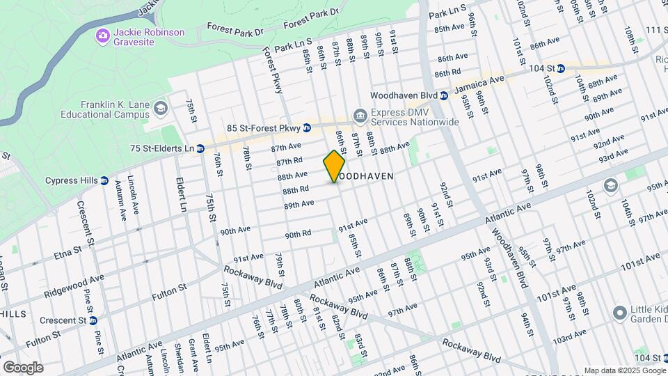 8834 85th St Map and Location Details