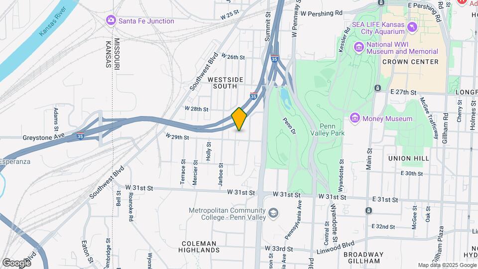 2843 Belleview Ave Map and Location Details
