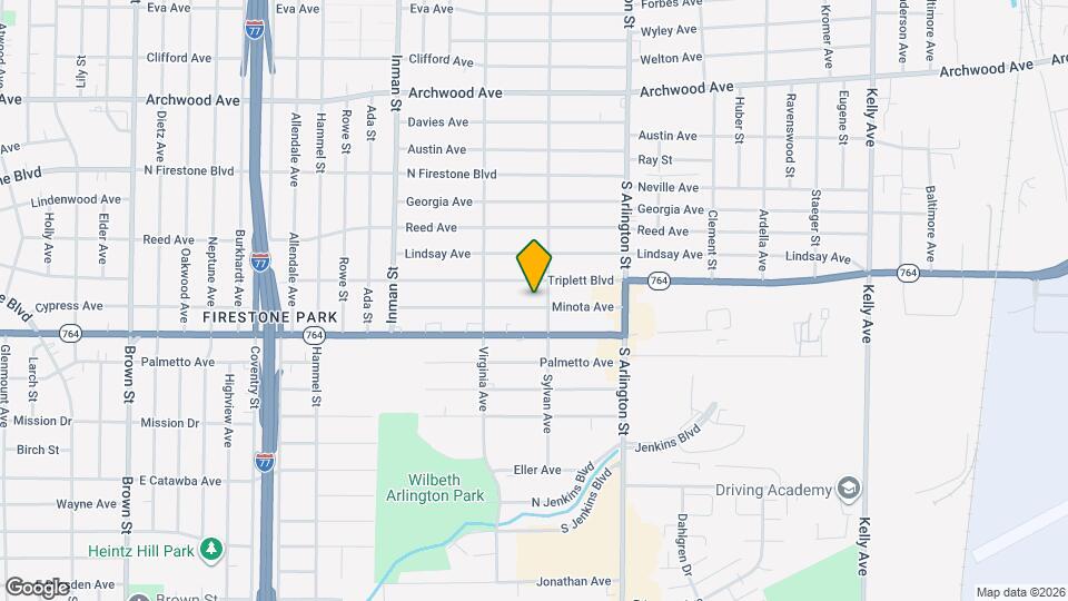 885 Minota Ave Map and Location Details