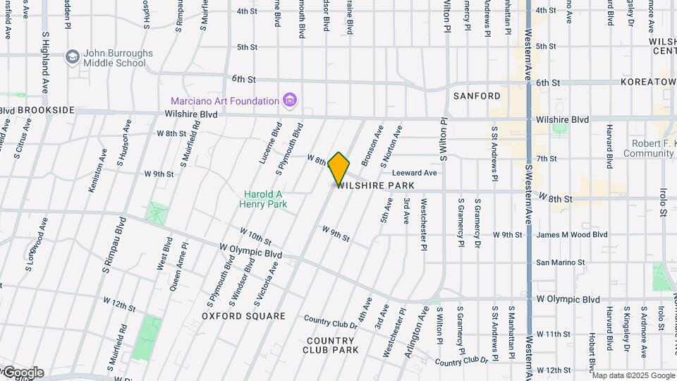 830 Crenshaw Blvd Map and Location Details