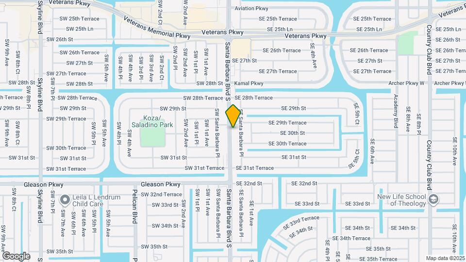 2933 Santa Barbara Blvd Map and Location Details