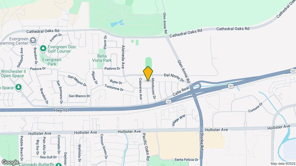 7111 Madera Dr Map and Location Details