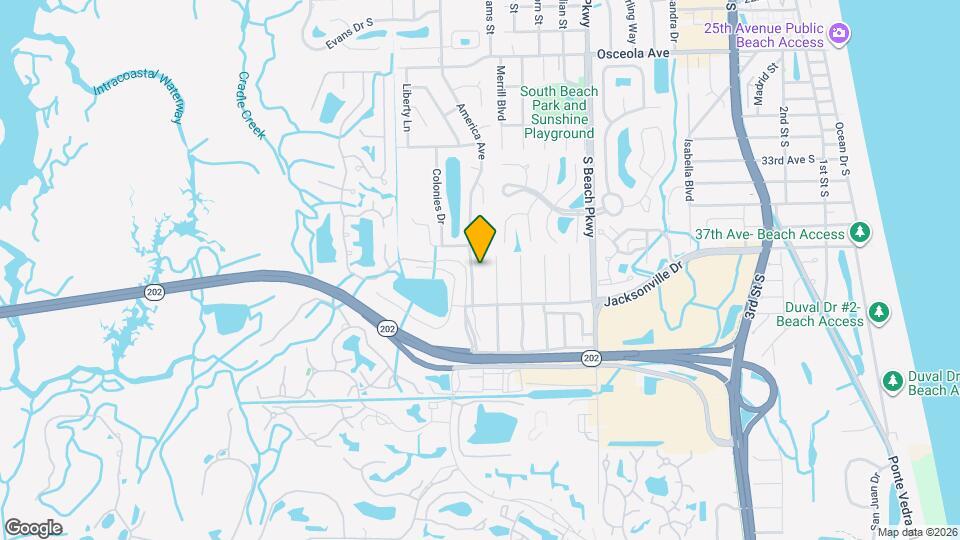 3523 America Ave Map and Location Details