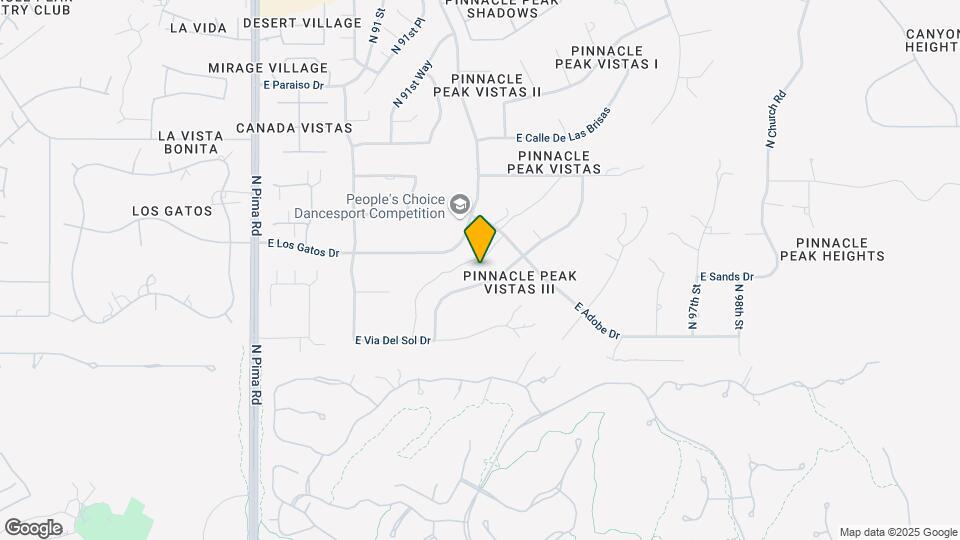 9318 E Sands Dr Map and Location Details