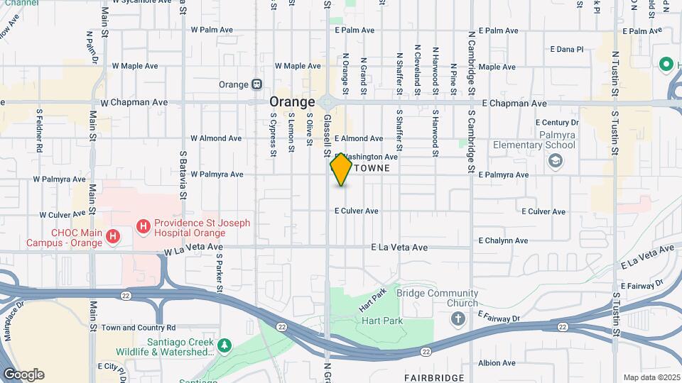 344 S Orange St Map and Location Details