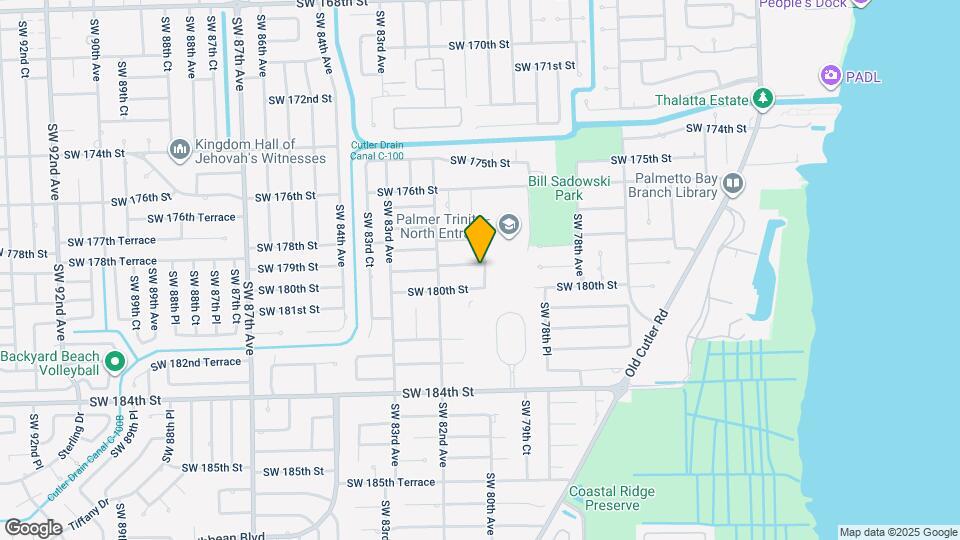 17910 SW 80th Ave Map and Location Details