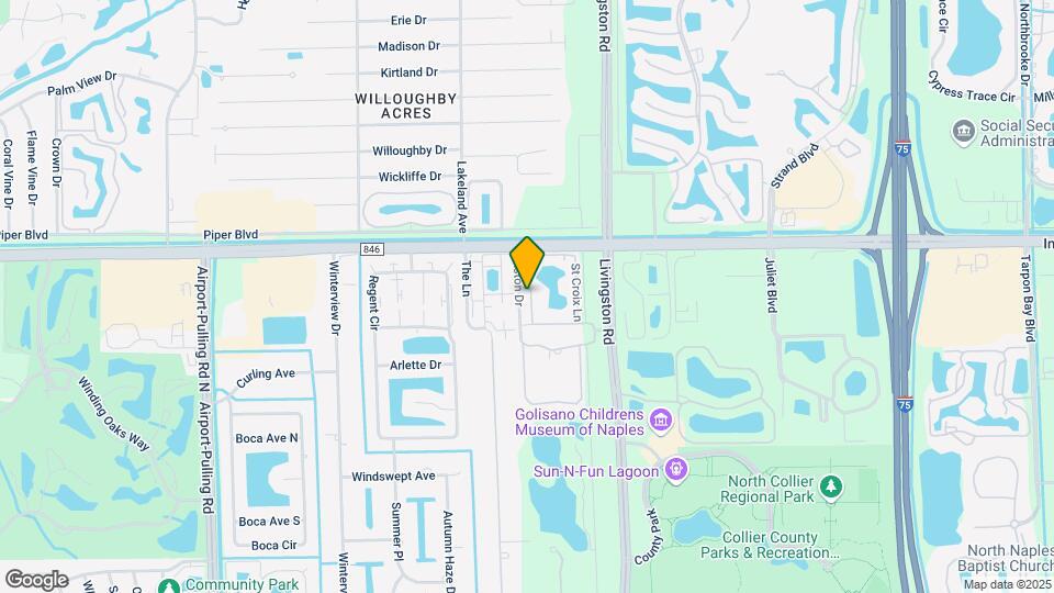 4625 St Croix Ln-Unit -1125 Mapa y Detalles de la Ubicación