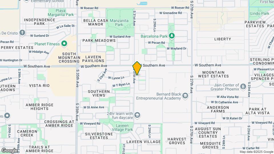 6110 S 30th Ln Map and Location Details