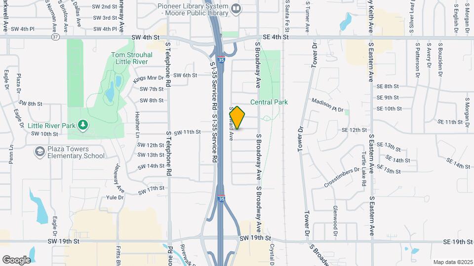 132 SW 11th St Map and Location Details