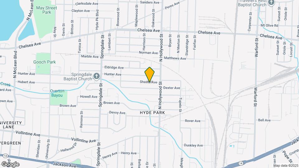 2401 Shasta Ave Map and Location Details